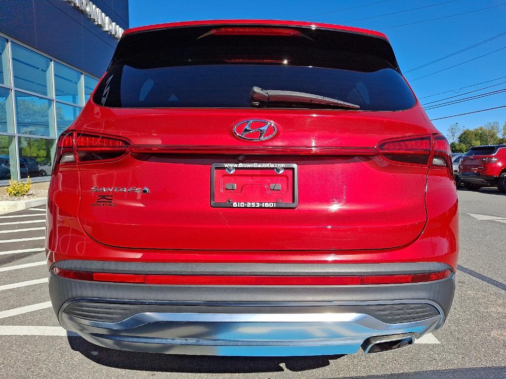 used 2021 Hyundai Santa Fe car, priced at $23,252