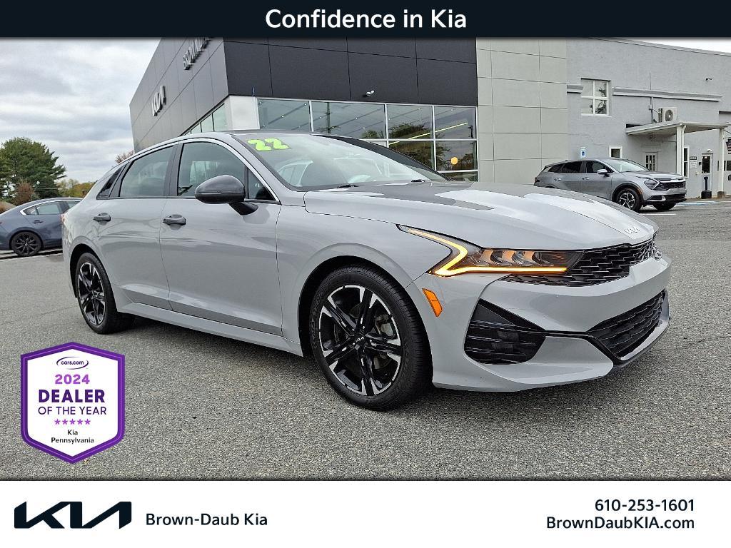 used 2022 Kia K5 car, priced at $24,145