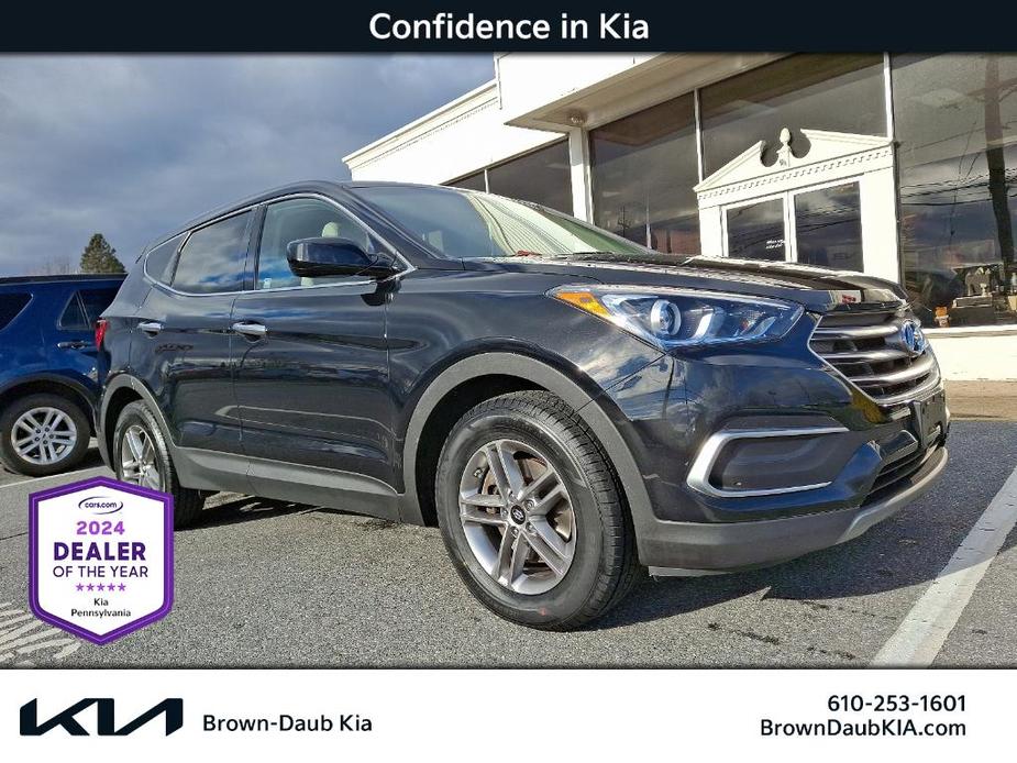 used 2018 Hyundai Santa Fe Sport car, priced at $14,579