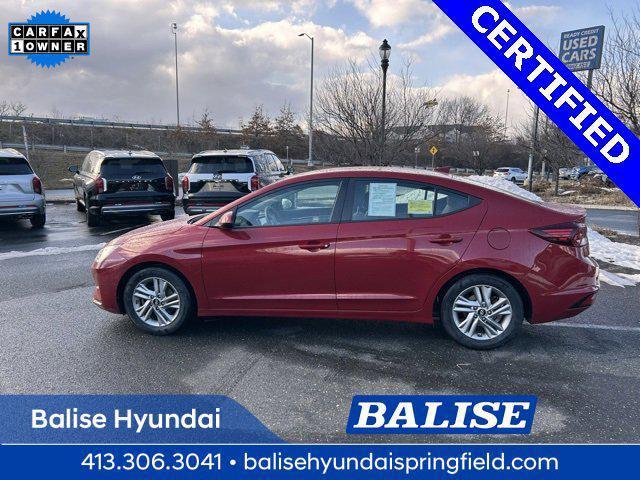 used 2020 Hyundai Elantra car, priced at $13,995