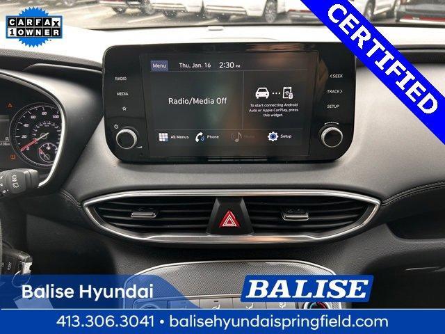 used 2022 Hyundai Santa Fe car, priced at $22,995