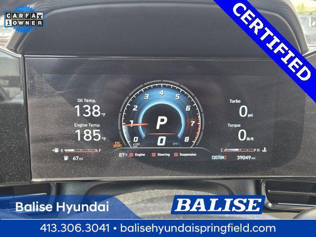 used 2023 Hyundai ELANTRA N car, priced at $27,995