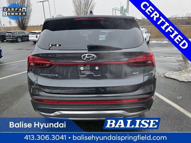 used 2021 Hyundai Santa Fe car, priced at $23,995