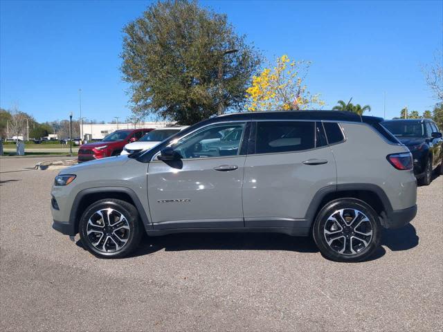 used 2023 Jeep Compass car, priced at $19,444