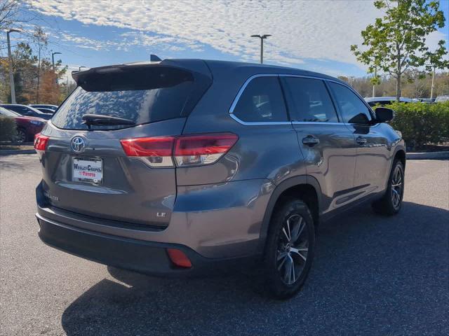 used 2019 Toyota Highlander car, priced at $24,999