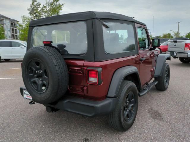 used 2021 Jeep Wrangler car, priced at $23,444