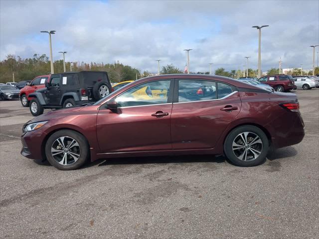 used 2021 Nissan Sentra car, priced at $14,744