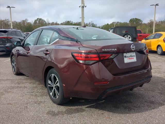 used 2021 Nissan Sentra car, priced at $14,744