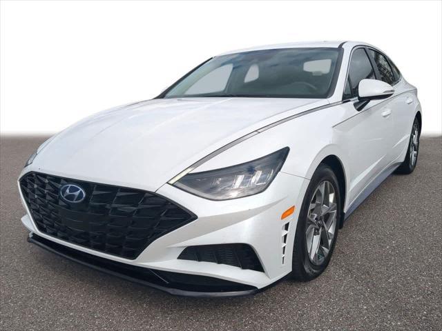 used 2021 Hyundai Sonata car, priced at $15,444