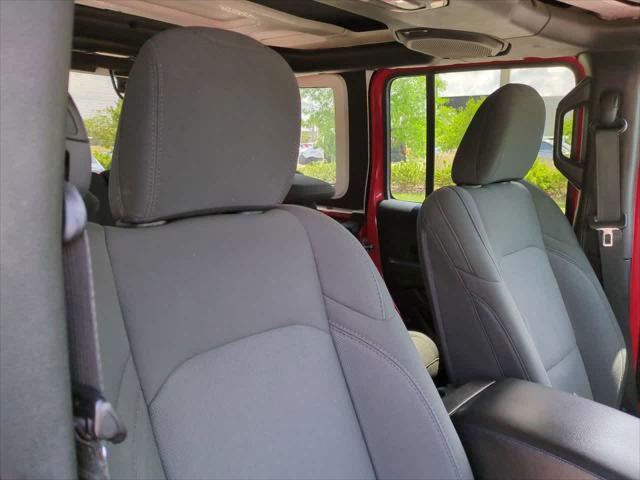 used 2021 Jeep Wrangler Unlimited car, priced at $27,444