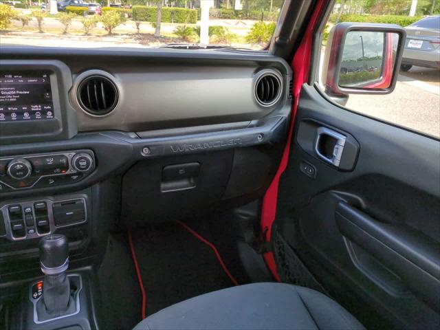 used 2021 Jeep Wrangler Unlimited car, priced at $27,444