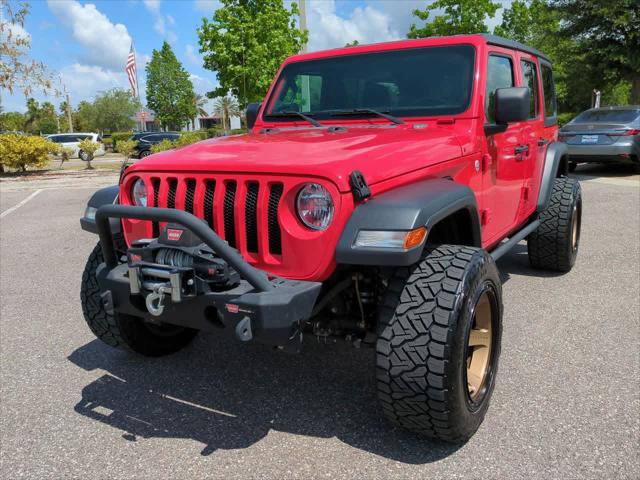 used 2021 Jeep Wrangler Unlimited car, priced at $27,444