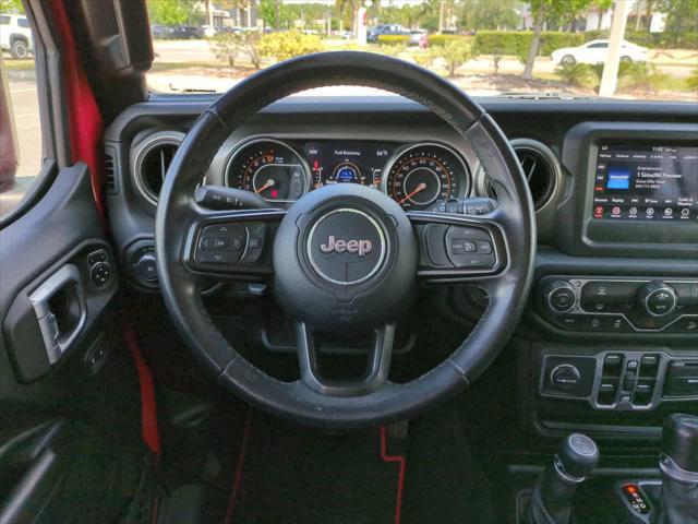 used 2021 Jeep Wrangler Unlimited car, priced at $27,444