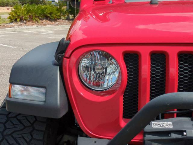 used 2021 Jeep Wrangler Unlimited car, priced at $27,444
