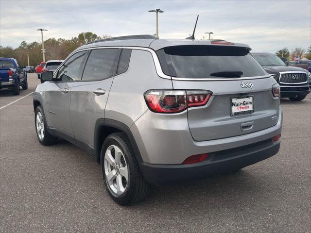 used 2021 Jeep Compass car, priced at $17,244