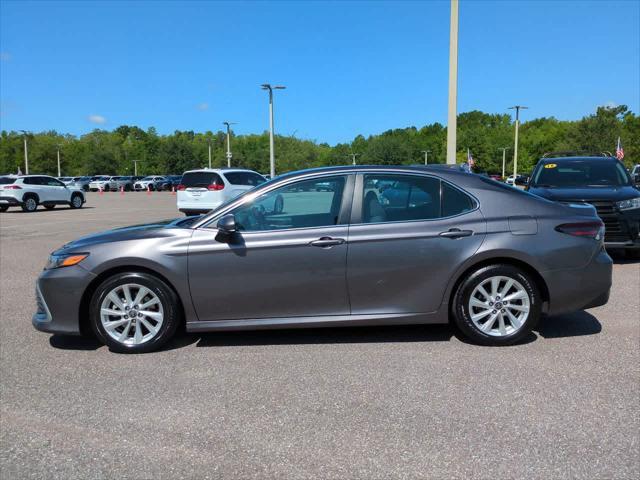 used 2021 Toyota Camry car, priced at $17,444