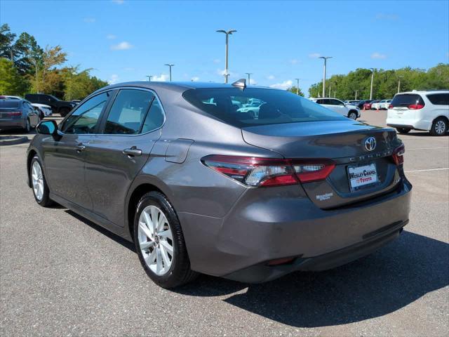used 2021 Toyota Camry car, priced at $17,444