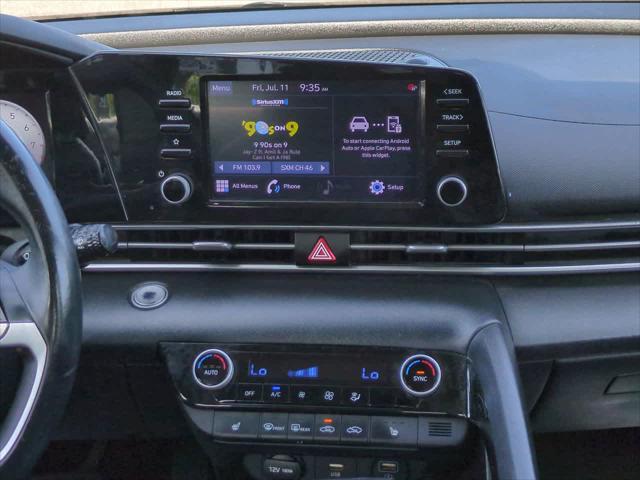 used 2022 Hyundai Elantra car, priced at $17,444