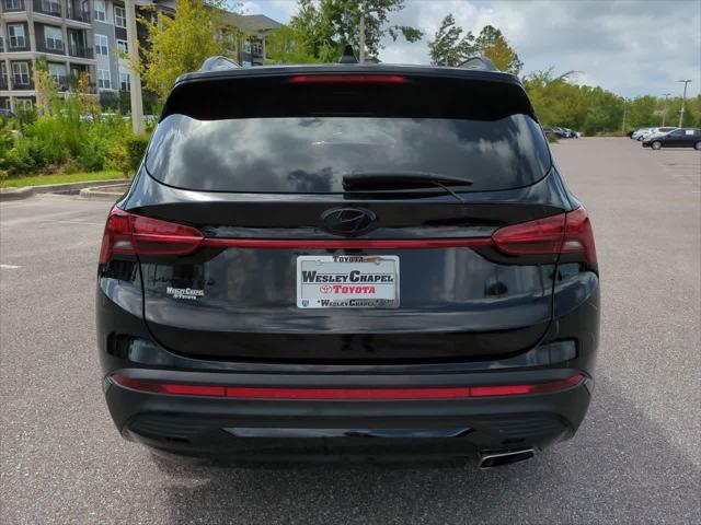used 2021 Hyundai Santa Fe car, priced at $20,246