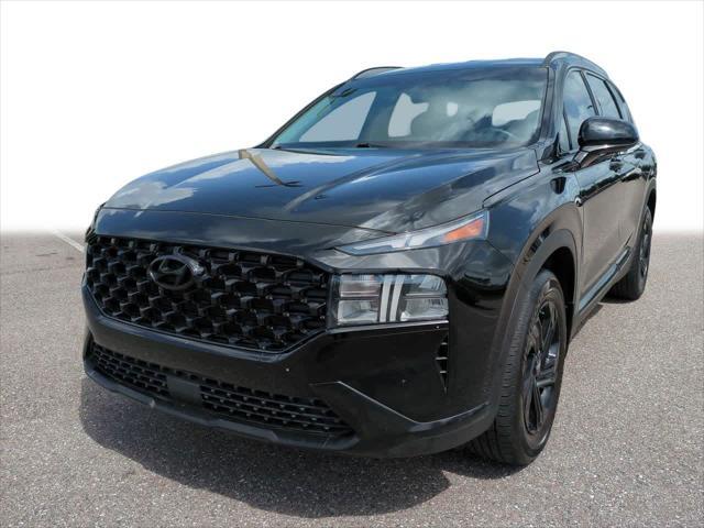 used 2021 Hyundai Santa Fe car, priced at $20,246