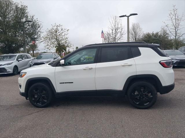 used 2021 Jeep Compass car, priced at $18,244