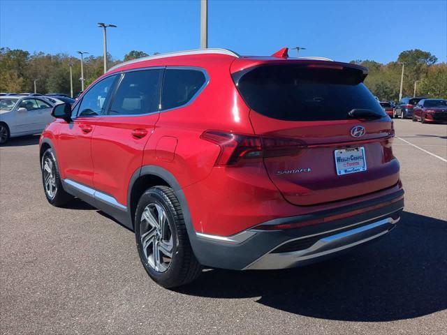 used 2021 Hyundai Santa Fe car, priced at $19,744