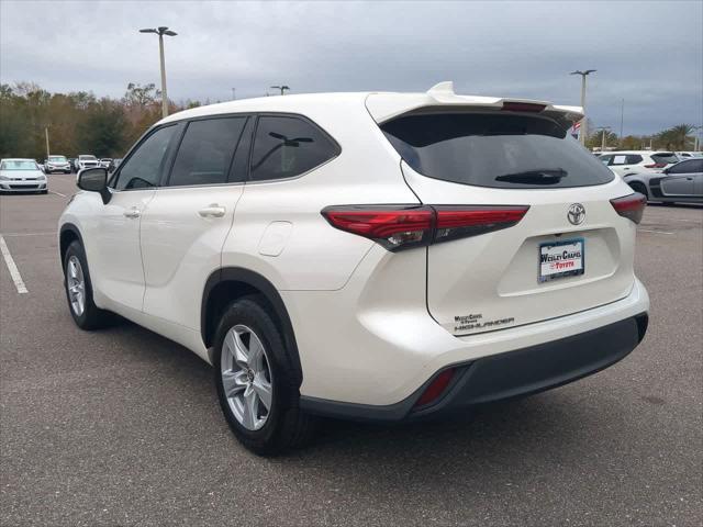 used 2021 Toyota Highlander car, priced at $23,444