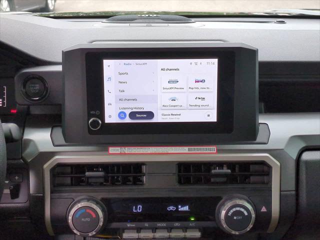 used 2025 Toyota Tacoma car, priced at $39,044