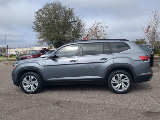 used 2022 Volkswagen Atlas car, priced at $23,899