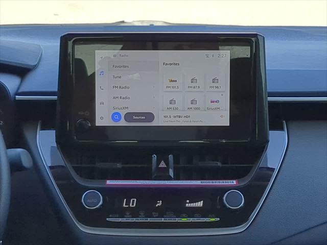 new 2025 Toyota Corolla car, priced at $21,150
