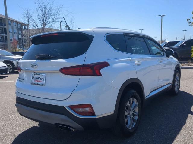 used 2019 Hyundai Santa Fe car, priced at $18,444