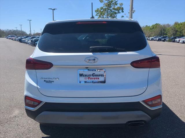 used 2019 Hyundai Santa Fe car, priced at $18,444