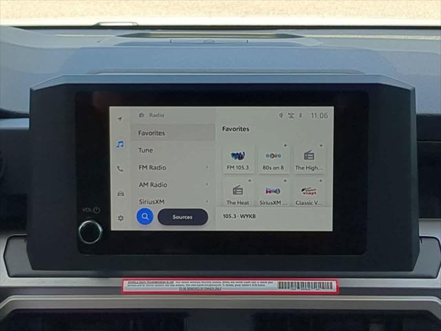 new 2025 Toyota Tacoma car, priced at $40,672