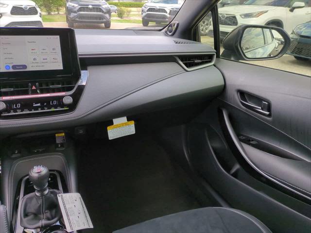 new 2025 Toyota GR Corolla car, priced at $42,114
