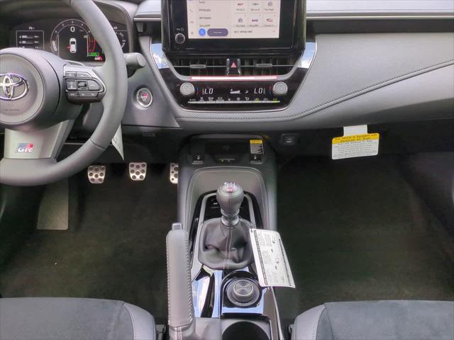 new 2025 Toyota GR Corolla car, priced at $42,114