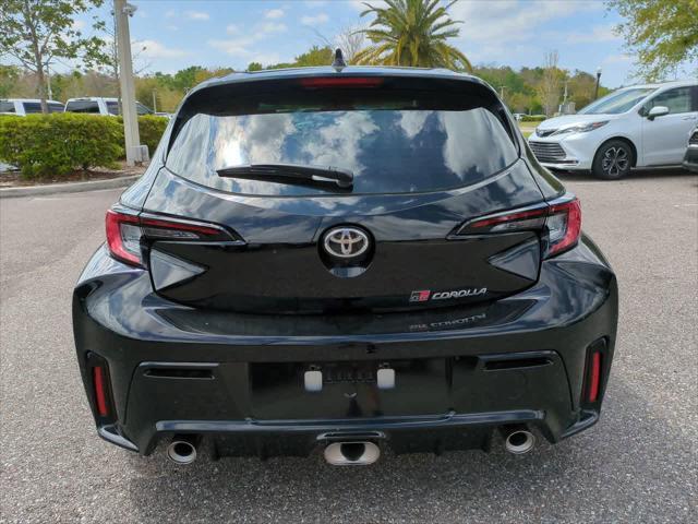 new 2025 Toyota GR Corolla car, priced at $42,114