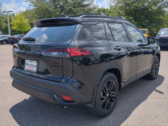 new 2025 Toyota Corolla Cross Hybrid car, priced at $33,117