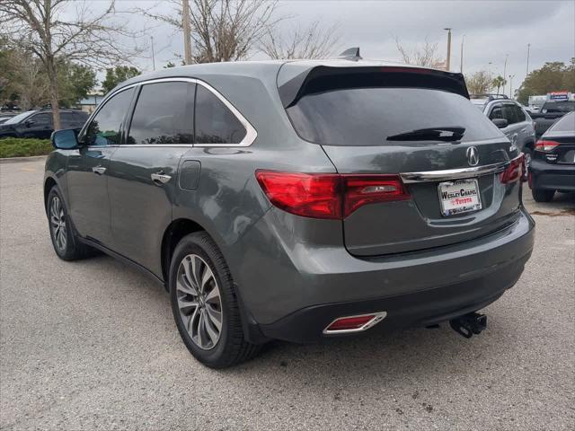 used 2016 Acura MDX car, priced at $14,399