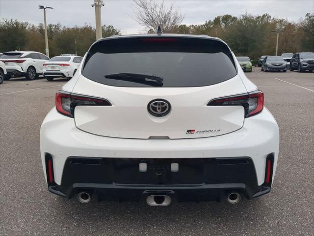 new 2025 Toyota GR Corolla car, priced at $49,677