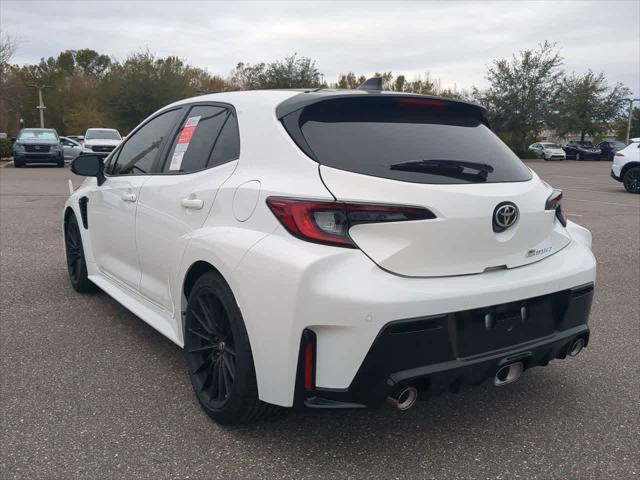 new 2025 Toyota GR Corolla car, priced at $49,677