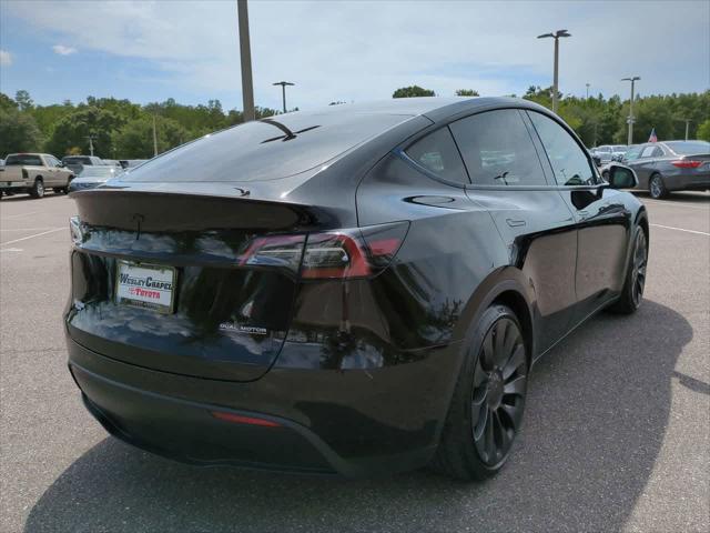 used 2022 Tesla Model Y car, priced at $27,999