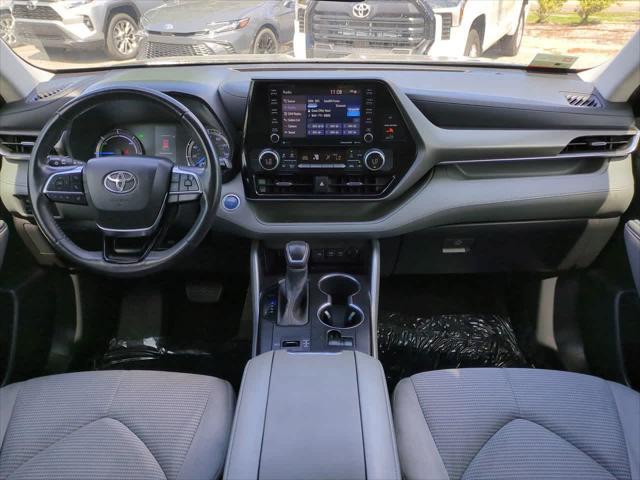 used 2021 Toyota Highlander Hybrid car, priced at $28,244