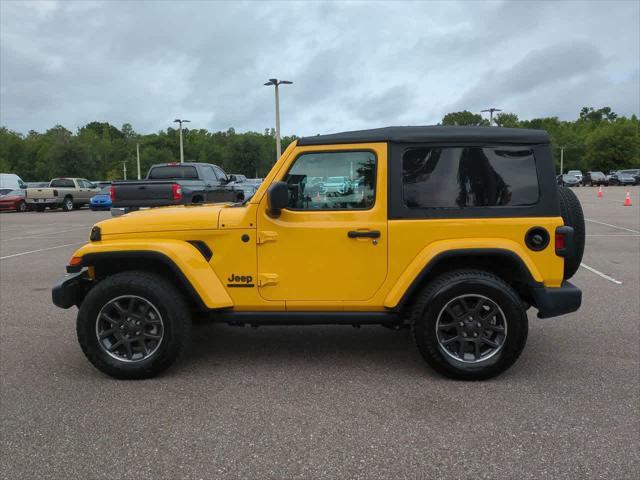 used 2021 Jeep Wrangler car, priced at $27,999