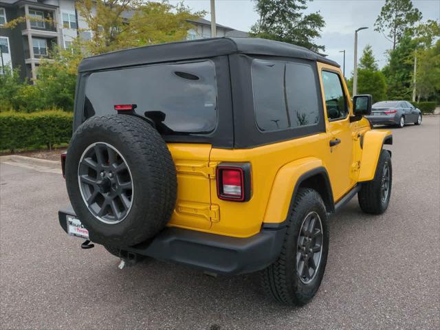 used 2021 Jeep Wrangler car, priced at $27,999