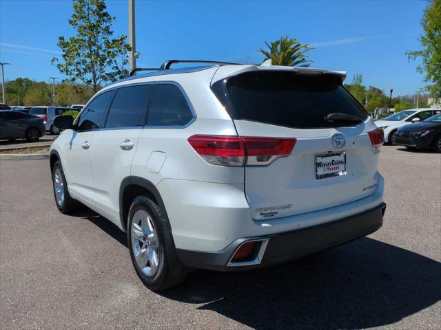 used 2019 Toyota Highlander car, priced at $29,444