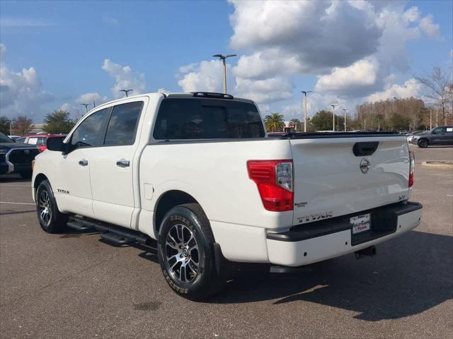 used 2021 Nissan Titan car, priced at $26,999