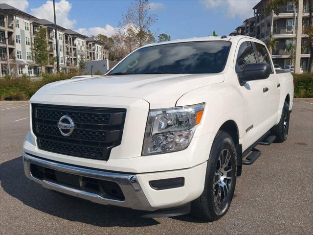 used 2021 Nissan Titan car, priced at $26,999