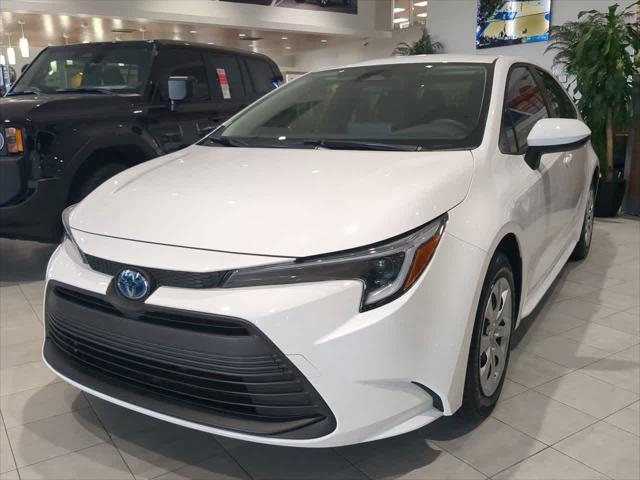 new 2025 Toyota Corolla Hybrid car, priced at $26,153