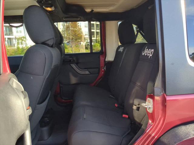 used 2011 Jeep Wrangler Unlimited car, priced at $15,999