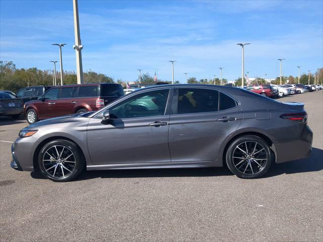 used 2021 Toyota Camry car, priced at $21,199